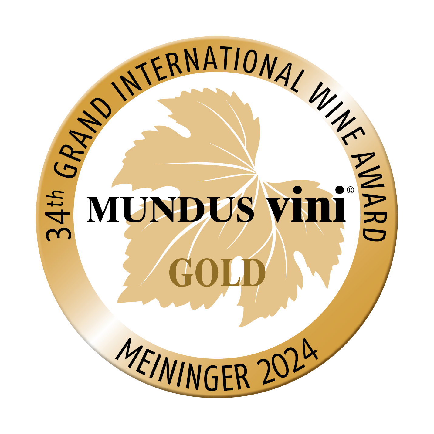 Mundus Vini Spring Tasting 2024 - Gold Medal