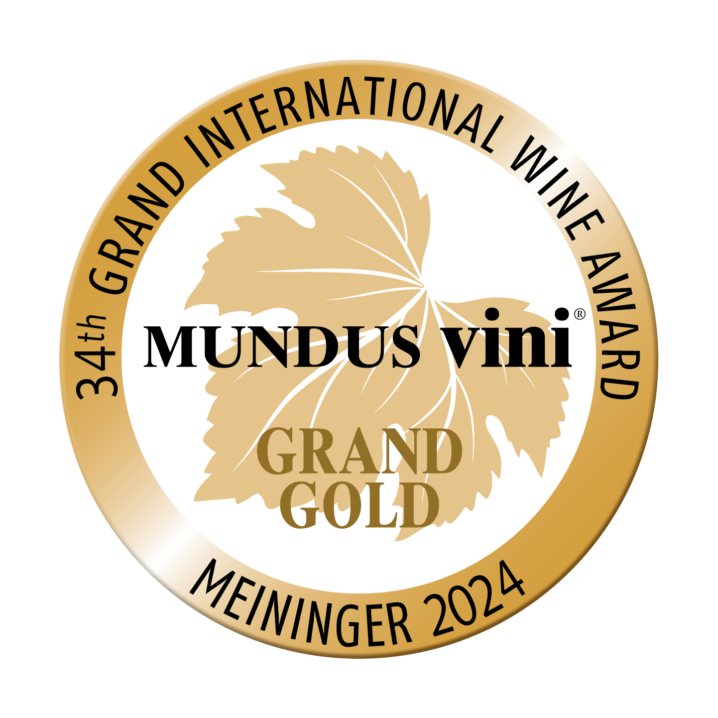 Mundus Vini Spring Tasting 2024 - Grand Gold