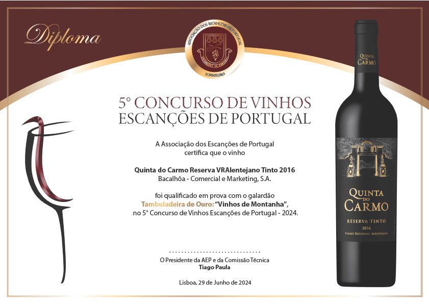 Bacalhôa Group Shines at the 5th Portuguese Sommeliers Wine Competition