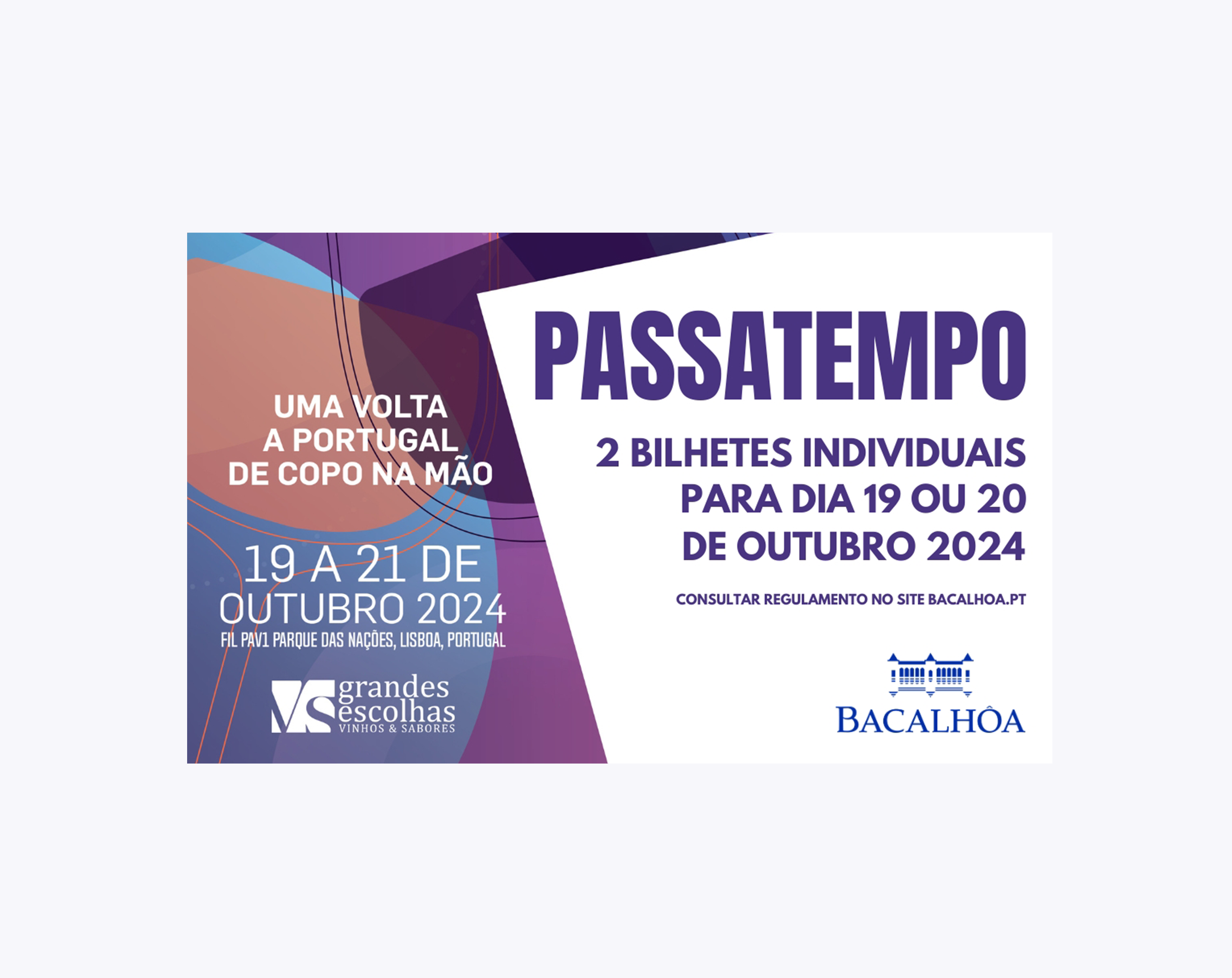 Passatempo Vinhos e Sabores 2024